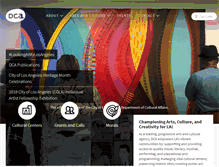 Tablet Screenshot of culturela.org